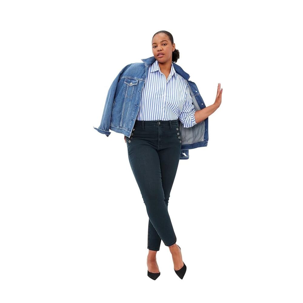 High Rise Universal Legging Jeans with Washwell 6/28 Short